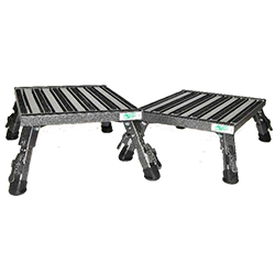 adjustable folding safety step stool